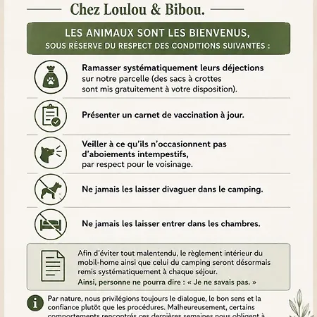 Mobil-home Chez Loulou & Bibou ,camping Le Ptit Rio